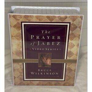 The Prayer of Jabez Bruce Wilkinson Video Study Series 4 VHS 2 Books Group